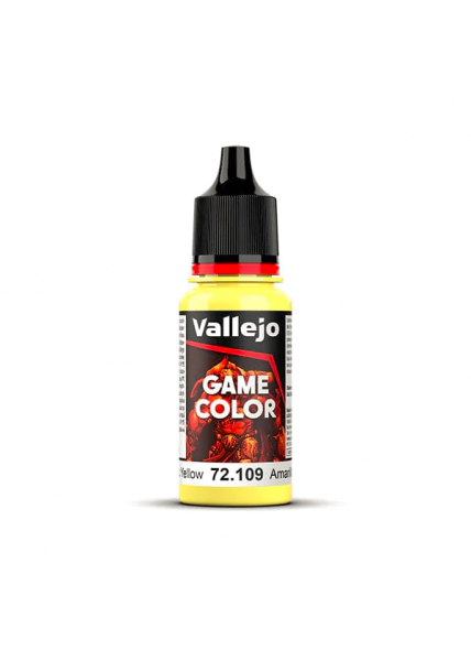 Vallejo Game Color: Toxic Yellow (17ml)